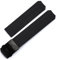 EAMOM Für Tissot T-TOUCH T013 T047 20mm Weiches Silikon Gummi Uhrenarmband Schwarz Orange Sport Wasserdichtes Uhrenarmband T091 T013420A(Black-black)