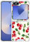 GlamCase for Samsung Galaxy Z Flip 5, Z Flip 5 Clear Case - Cherry Watercolor Pattern printed printed Durable Clear ShockProof Protective Back Case/Cover for Samsung Z Flip 5