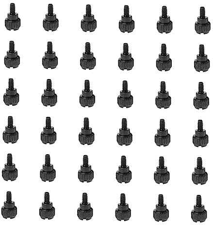 ETHZZLE Thumb Screw Set for Computer Chassis Threaded Case Screws Essential Computer Parts Supply for Desktop Assembly and Repair