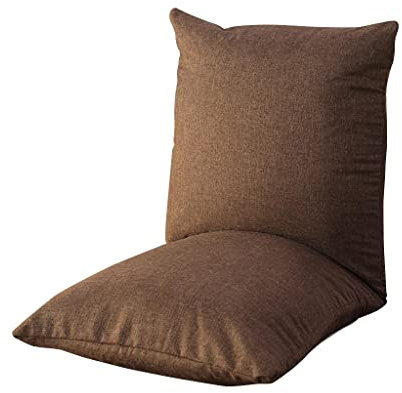 Schlafsofa im japanischen Stil mit niedlicher Rückenlehne, Bodenmatte, Sitzsack für Erwachsene, 52 x 110 cm