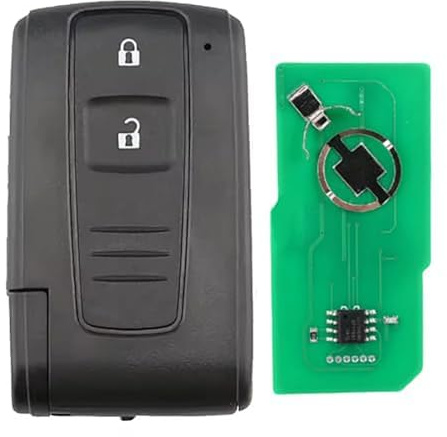ProPlip - Programmatore elettronico completo per Toyota Prius Corolla Toy43 4D 434 MHz, telecomando vuoto