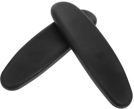 Veemoon Gaming Chair Arm Pads Replacement Soft Office Chair Armrest Pads Pair Random Base and Screws Compatible for Comfortable Support
