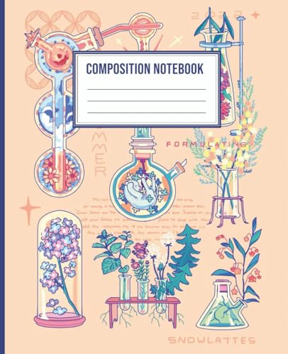 Organic Chemistry Notebook: 110 Page Science Notebook | 7.5 x 9.25 in | Wide Ruled Journal for Notes, Experiments & Ideas | Perfect for Students, Teachers & Science Enthusiasts