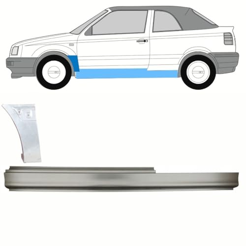 Reparaturblech Schweller + Kotflügel vorne für Volkswagen Golf 3 1991-1998