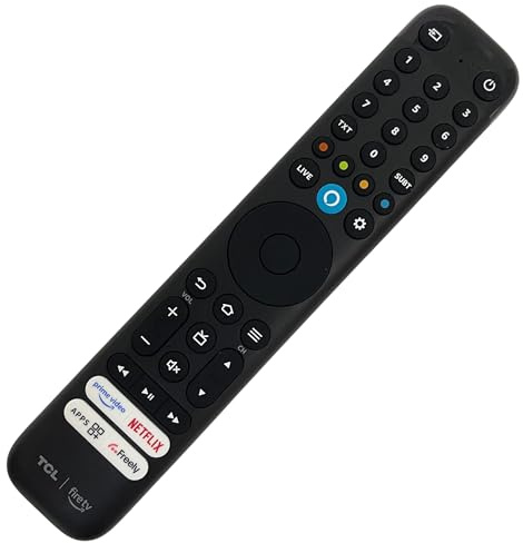 Genuine Replacement RC833 TV Remote Control fits for TCL Fire | Compatible with 43PF650K 50PF650K 55PF650K