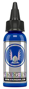 VIKING INK - BLUE 1oz (30ml) - Tinta para Tatuaje