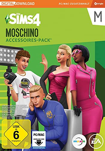 Die Sims 4 Moschino (SP15) Accessoires-Pack PCWin-DLC |PC Download Origin Code |Deutsch