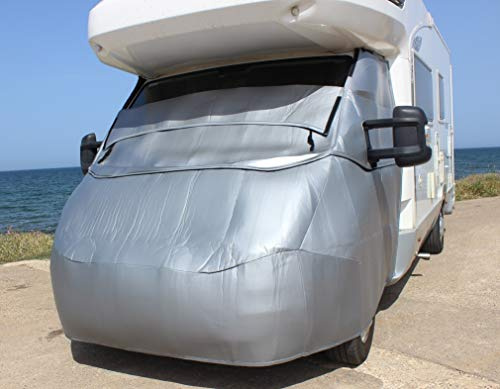 CamperBros Rideaux Isotherme Extérieur - Complet 2 Pièces - Camping-Car Transit 2014-2019