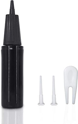 Vitos Fitness Hand Air Pump for Exercise Balls Pool Floats Hop Bouncer Hopper (Pump + Stopper)