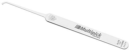 Multipick ELITE Profi Lockpicking Dietrich Hook 3 (V05) 0,4 mm Slim - Made in Germany - Lockpick für den professionellen Gebrauch für Schlüsseldienst und Behörden