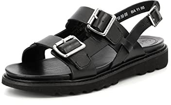 Neosummer, Sandales Femme, Noir, 39
