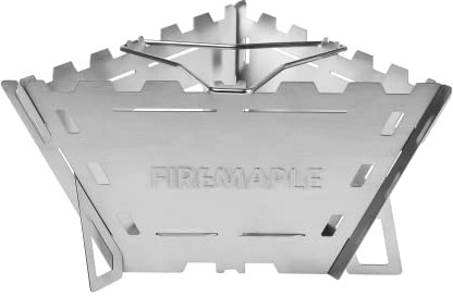 Fire-Maple Estufa de Leña para Camping Portátil, Estufa Acero Inoxidable Compacto Plegable para Camping Cocina al Aire Libre Picnic 3 piezas