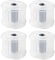 TOPBATHY 4stücke Roll Tape Transparente Aufbewahrungsbox Für Washi Tape Tragbarer Klebebandspender Mit Schneidefunktion Für Büro Schule Und Bastelprojekte