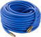 Poppstar Tubo per aria compressa attacco rapido 30 metri (PVC ibrido con tessuto, raccordi rapidi in ottone) tubo compressore aria 20 bar, blu