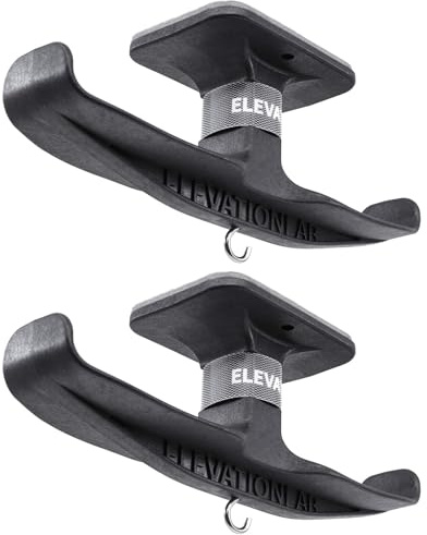 Elevation Lab The Anchor Pro (2-Pack) - Extra Strong Under-Desk Headphone Stand Mount with Built-in Cord Management
