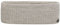 LIERYS Mono Stirnband Damen/Herren 8 cm breit - Made in Germany - dreilagiges Strickband gefüttert mit Baumwolle - Rippstrick Ohrenwärmer 54-60 cm - Ohrenschutz Herbst/Winter hellgrau One Size