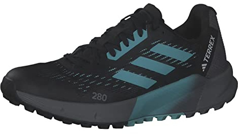 Adidas Trail Running Shoe Terrex Agravic Flow 2 W, Core Black/Dash Grey/FTWR White, HR1140, 40 EU