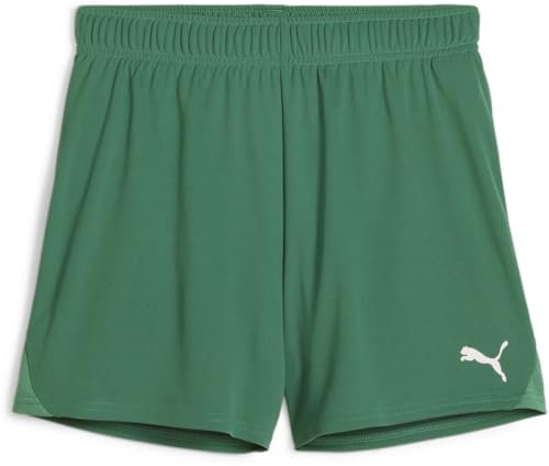 PUMA teamGOAL Handball Shorts W, Unisex-Erwachsene Gestrickte Shorts, Sport Green-PUMA White, 706019