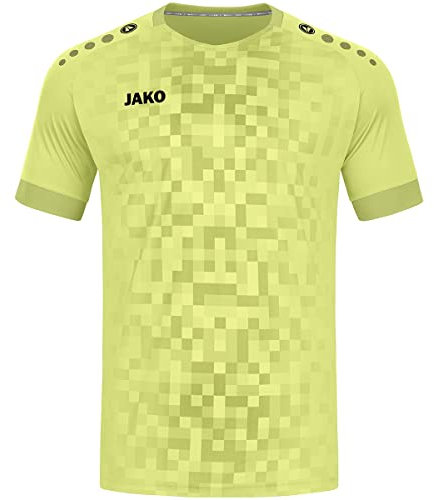 JAKO Kinder Trikot Pixel (Kurzarm), Leuchtgelb, 140