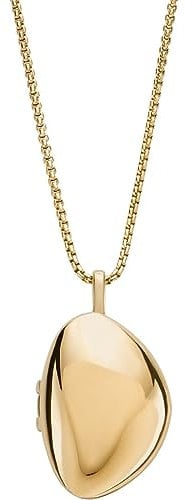 Skagen Damenkette Kariana Locket Edelstahl goldfarben, SKJ1752710