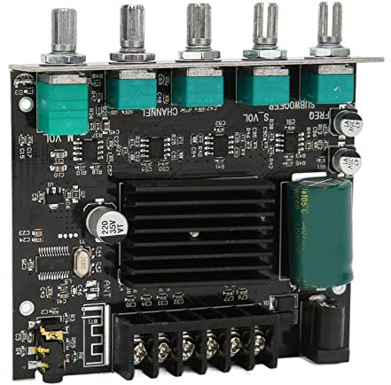 Scheda Amplificatore di Potenza Digitale DC12 24V, ZKMT21 BT Amplificatore Bluetooth Stereo Ad Alto Suono ZK MT21 Amplificatori 2.1 DC1224V per Scheda Altoparlanti 15100W 48Ω