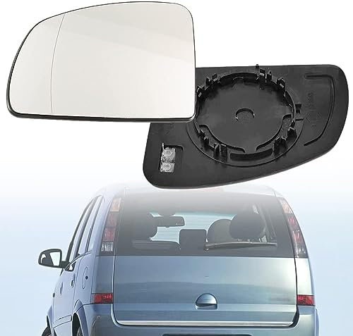 Retrovisor Espejo Cristal Calefactado Adecuado para Opel Meriva A 2003-2010, Espejo Retrovisor Calefactable Izquierdo Derecho Exterior Reemplazar Accesorios,A-Left