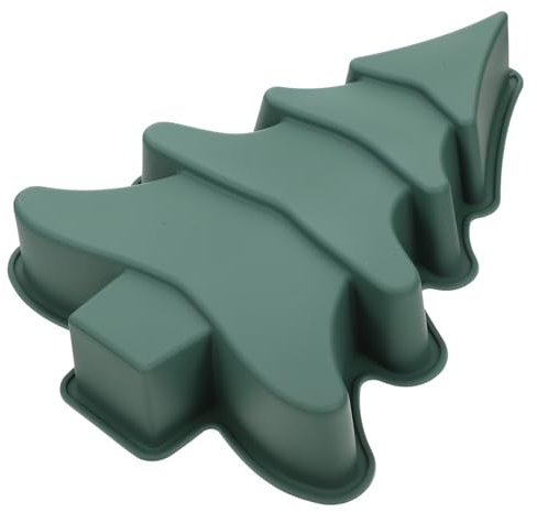 ABOOFAN Weihnachtsbaum-Kuchenform 3D-Silikon-Weihnachtsbackformen Großer Grüner Weihnachtsbaum Silikon-Kuchenformen Diy-Backform Süßigkeitenformen Für Weihnachtsfeiern