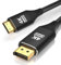 4K DisplayPort to Mini HDMI Cable 3FT, DP to Mini HDMI Male Video UHD 1440P/2K@120Hz,4K@30 Nylon DP to Mini HDMI Uni-Directional Cord for Dell, Desktop, AMD, NVIDIA, Lenovo, HP, ThinkPad
