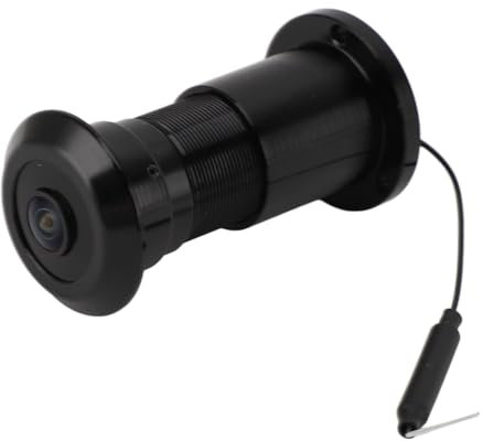Caméra Judas de Porte, Caméra de Trou d'oeil de Porte HD 1080P, Caméra de Visionneuse de Porte WiFi Grand Angle 180 Degrés avec Application Intelligente avec Vision Nocturne