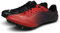 omcam Männer Frauen Leichtathletik Schuhe Spikes Laufen Rennen Turnschuhe Mode Sprinttraining Athletische Turnschuhe Jungen Mädchen,Black red,41 EU