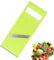 Potato Slicer,1 Pcs (27.3×10.8×2.2cm) Vegetable Slicer, Portable Vegetable Chip Maker, Food Chopper Kitchen Chopper with Ergonomic Handle, for Potatoes, Carrots, Etc(Green) ﻿