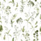 VEELIKE Papier Peint Feuillage Vert Bohème Papier Peint Fleuri Sauvages Papier Peint Feuilles Aquarelle 44,5 cm x 300 cm Papier Peint Adhesif Mural Botanique Chambre Salle de Bain Amovible Amovible