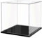 JUJOMAT Acryl Vitrine Schaukasten Transparente Vitrine Acryl für Action-Figuren Spielzeug Sammlerstücke 17*17*17cm