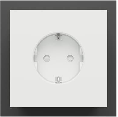 Avolt Square 2 Steckdosenleiste mit USB-C – Design Steckdosenwürfel mit 3-Steckdosen & 2 USB-C Ports (30W) – Mehrfachsteckdose für Büro & Zuhause – In mehreren Farben Erhältlich (Weiß)