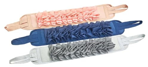 KOMBIUDA 3piezas Estropajo Exfoliante Para Ducha Correa De Masaje Doble Cara Ligero y Portátil