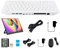 Waveshare Pi 500 15.6inch Display Kit, a Pi Designed Into a Keyboard, 4-core Arm Processor, Support WiFi/BT, Dual-4K Output, with Raspberry Pi 500 Basic Kit, 15.6inch Portable Monitor, etc