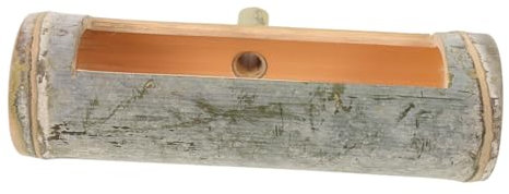 COSMEVIVI Handgefertigter Bambus Wasserbrunnen Mit Auslauf Natürliches Bambusrohr Für Zen Garten Dekoration Aquarium Und Teich Fördert Wohlstand Und Ruhe