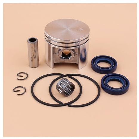 YRcEKH Kit Cuscinetto ad Aghi paraolio pistone da 42,5 mm Adatto for Pezzi di Ricambio for Motosega STIHL 025 MS250 MS 250