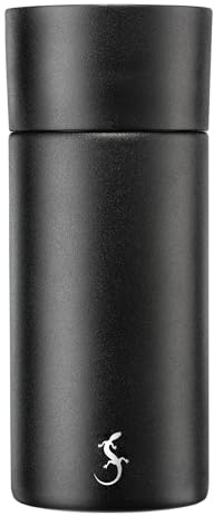 Lurch Insulated Mug 360° with One-Handed Operation and Scratch-Resistant Powder Coating 0.3 L Black