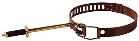 Riva Fascetta Tubo Murale Distanziatore Ø cm 8-15 per Stufe colore Marrone 510