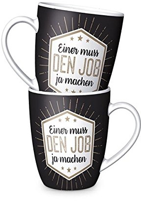 la vida Becher Einer muss ja (1 Stück)