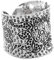 Windalf Breiter Wikinger Frauen Ring LUNA h: 2.1 cm Statement Ring 925 Sterlingsilber (Silber, 66 (21.0))