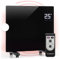 KLARSTEIN Bornholm Single - Radiateur à Convection, Pièces jusqu'à 25 m2, Protection IP24, 1000 W, Chauffage Rapide, Télécommande, Ecran Tactile LED, Mode ECO, Noir