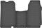 Gummimatten Gummi Fußmatten Satz für Nissan Primastar (06-14) / Opel Vivaro I (01-14) / Renault Trafic II (01-14) - Passgenau