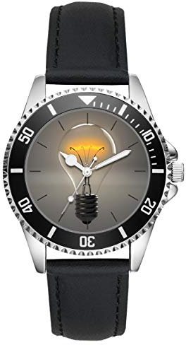 KIESENBERG Geschenk Elektriker Elektroniker Elektro Techniker Meister Uhr L-20477
