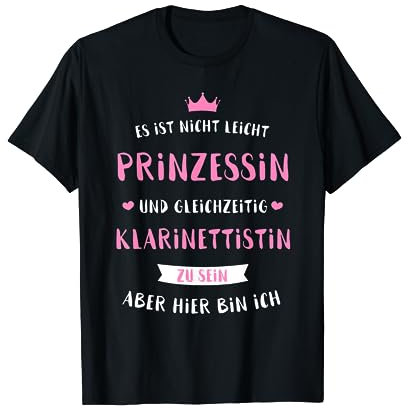 Klarinette Klarinettist T Shirt Instrument Geschenk T-Shirt