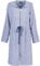 Cawö Home Bademäntel Damen Kurzmantel mit Reißverschluss und Kapuze Streifen 3335 navy-weiß - 16 L