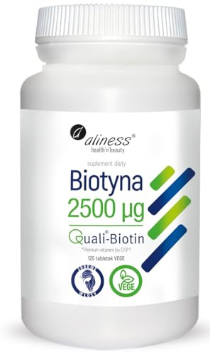 Aliness Biotin 2500mcg QualiBiotin, 120 tabletten