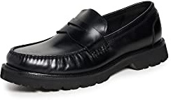 Cole Haan Men's American Classics Penny Loafers, Black/Black, 11 Medium US