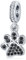 Pandora Charms Hund Bead Schwarz Hundepfote Anhänger 925 Sterling Silber Charm Chat Passen Europäisch Armband Anhänge Schmuck Geschenk für Frauen Damen